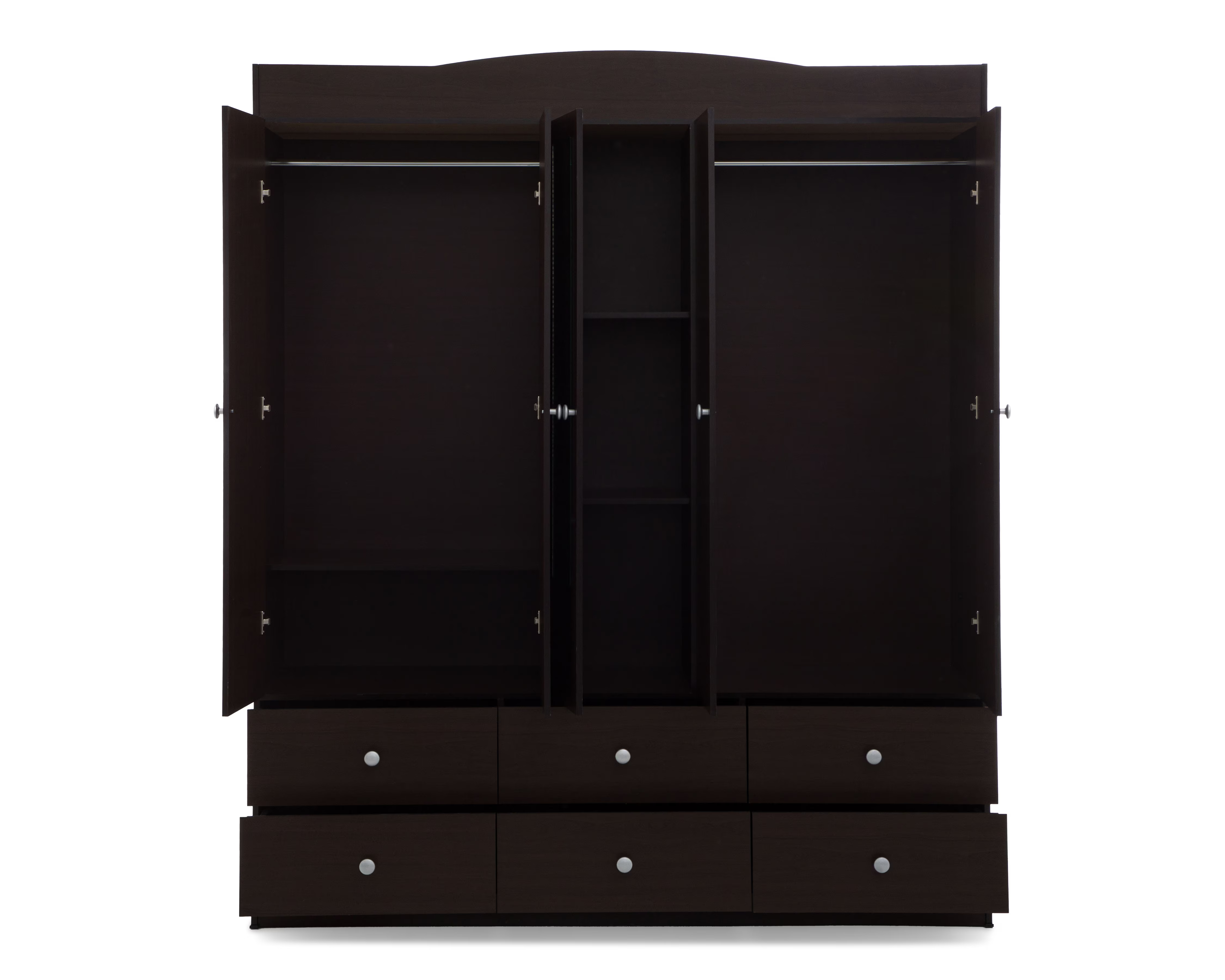 Ropero Mobi Valencia Chocolate 150 cm