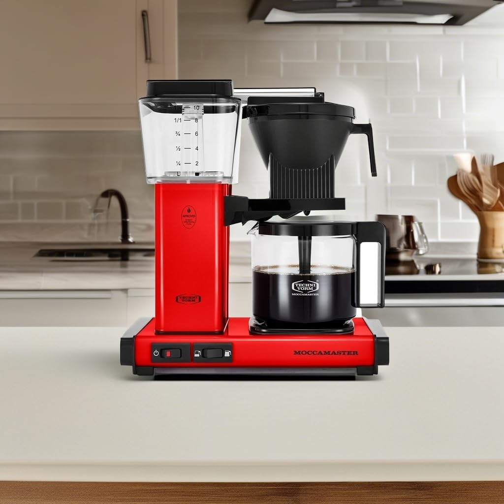 Moccamaster 53948 KBGV Select - Cafetera de 10 tazas, negro mate, 40 onzas, 1.25 l