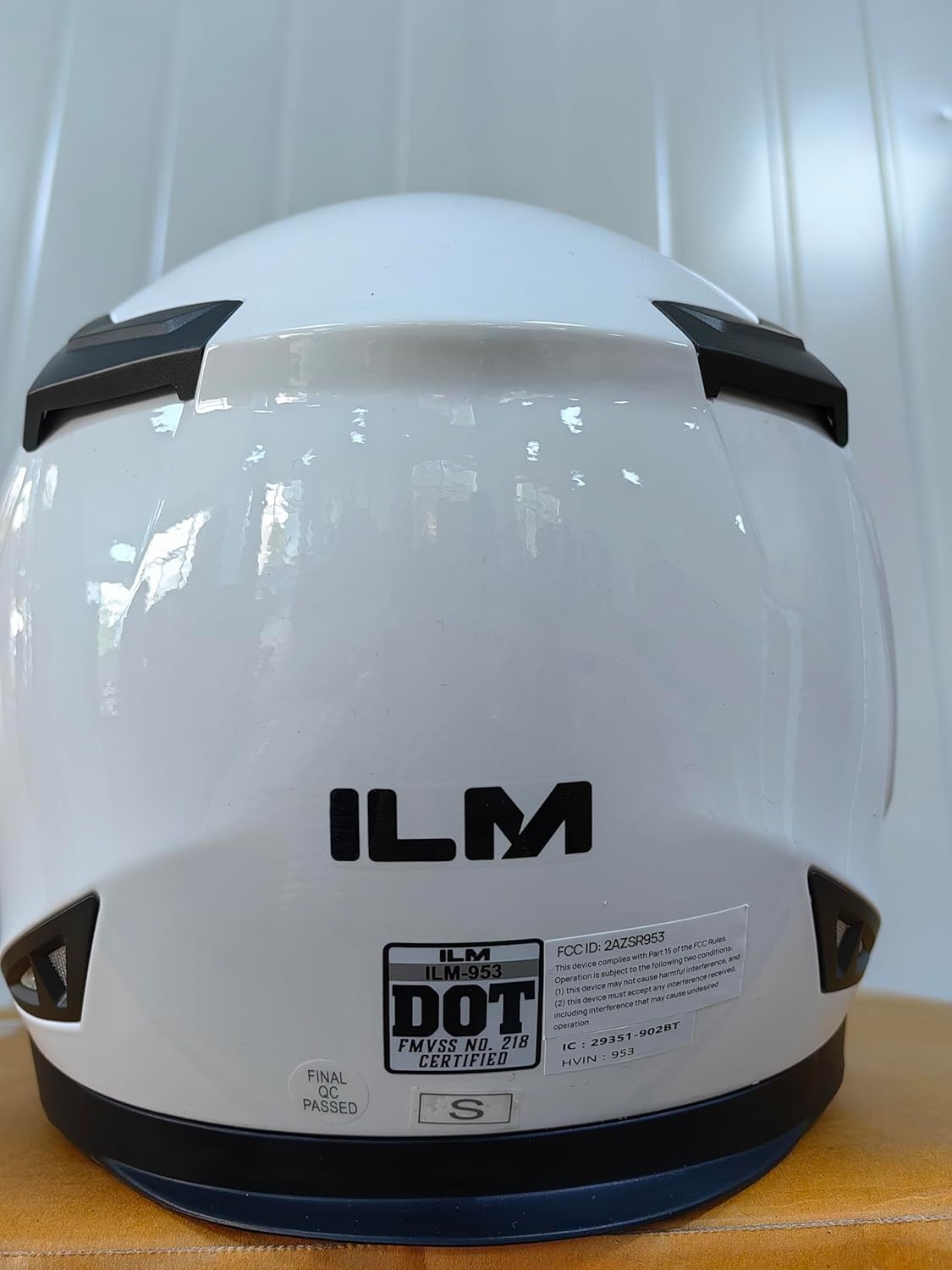 ILM - Casco de Motocicleta Modular Integrado con Bluetooth, con protección Solar para Mp3, Modelo 953/953 Pro