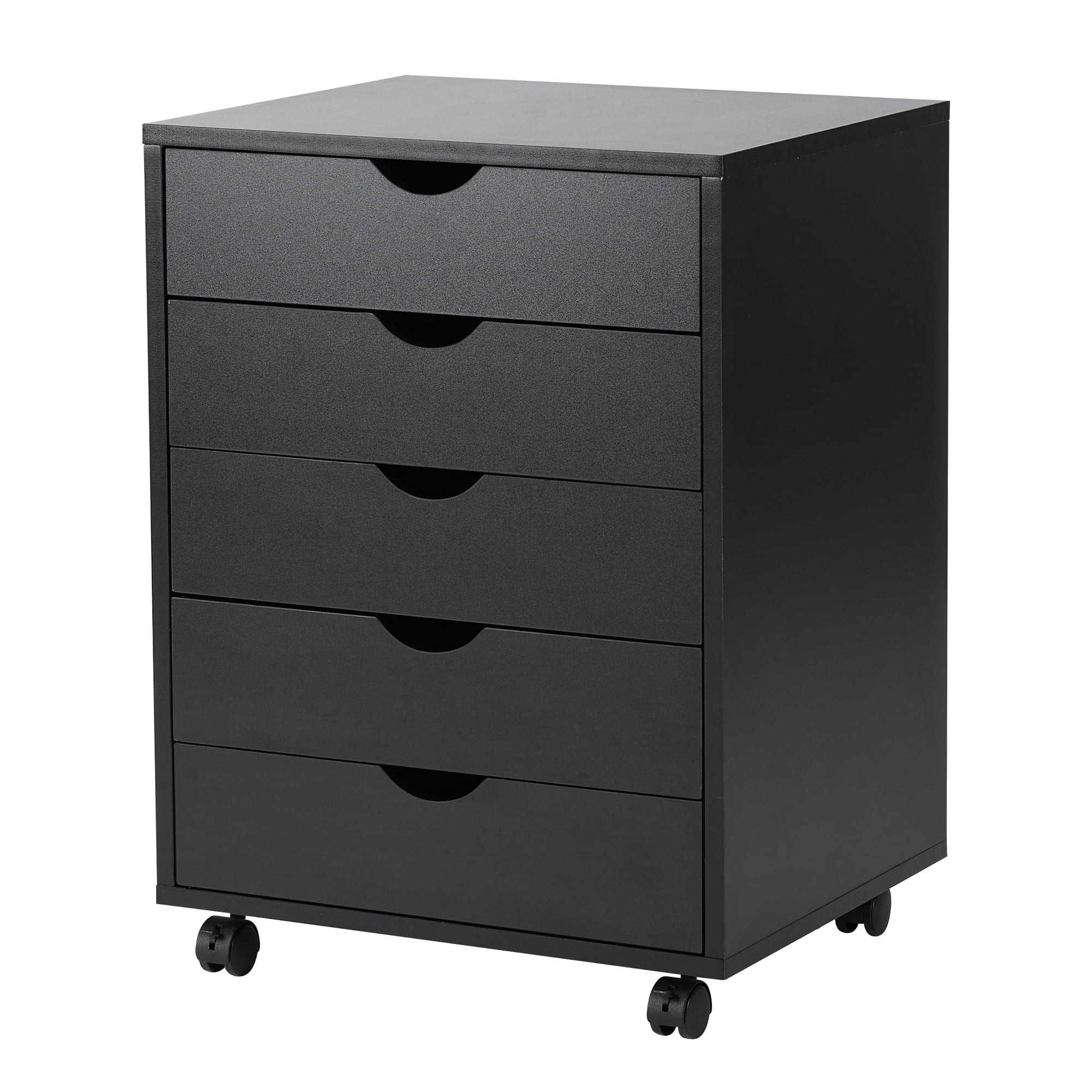 Cómoda EDX de 7 cajones: amplio armario de madera para organizar el dormitorio, el hogar y la oficina, color blanco
