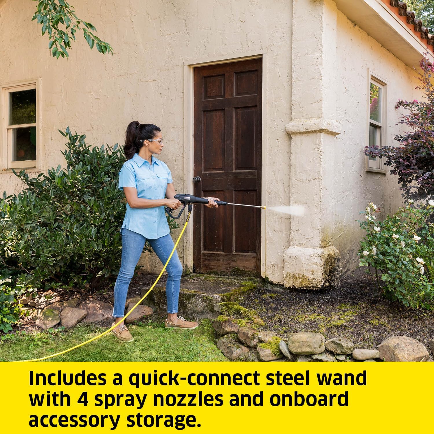 Karcher - Máquina limpiadora eléctrica a presión, K1700, Amarillo