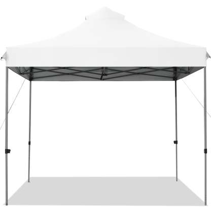 Costway Toldo de 3 mx 3 m, toldo emergente,  toldo con bolso con ruedas, toldo plegable portátil, tienda de campaña con dosel impermeable 3 mx 3 m, gazebo para exteriores, toldo con ajustable altura