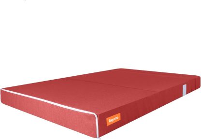 AGUSTO Sofá Cama Matrimonial Multifunción Colchon Plegable Futon Chaise Sillon Puff (Gris Oxford)