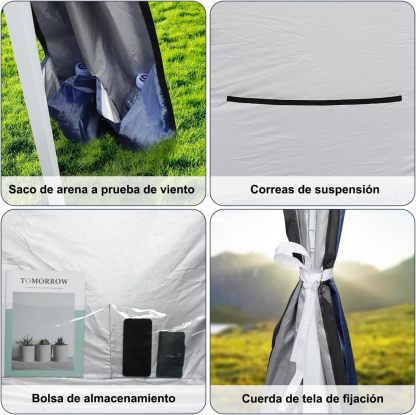 Toldos Plegables Tienda De Fiesta Carpa Impermeable (3m*6m)