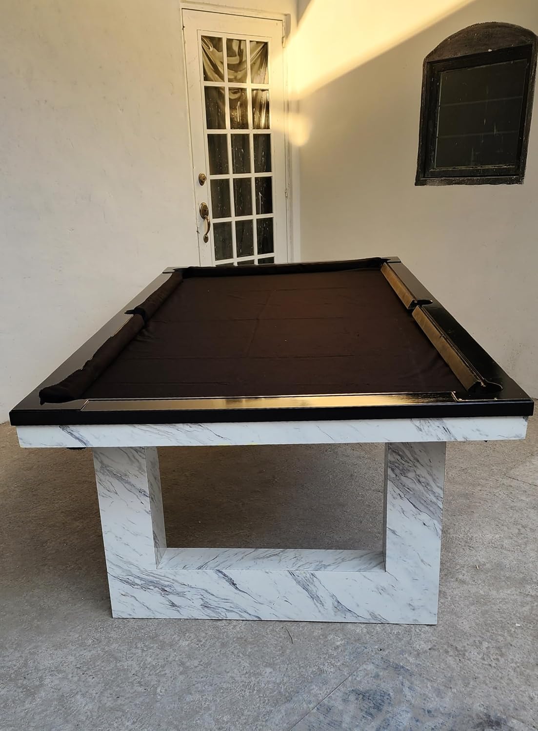 MESA DE BILLAR PROFESIONAL PARA CASA O NEGOCIO. USO RUDO MADERA 100% PINO (PAÑO ROJO)