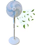 Dosyu Ventilador de Pedestal 3 Velocidades 17