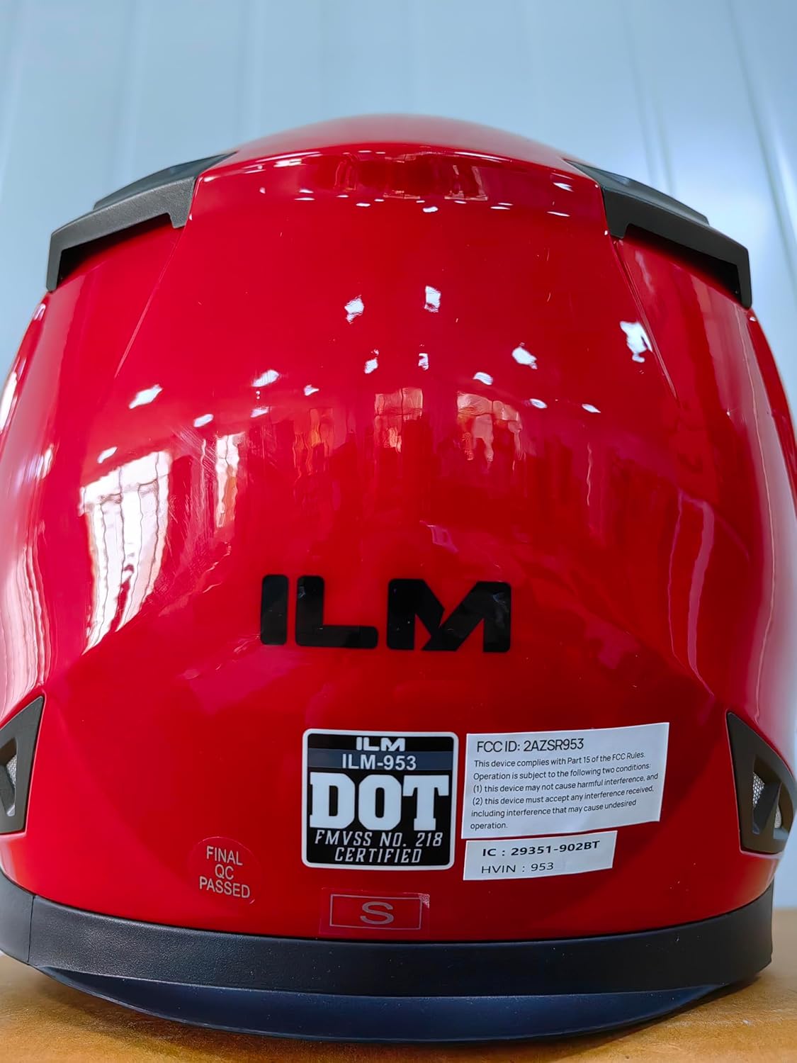 ILM - Casco de Motocicleta Modular Integrado con Bluetooth, con protección Solar para Mp3, Modelo 953/953 Pro