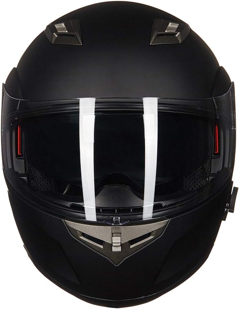 ILM - Casco de Motocicleta Modular Integrado con Bluetooth, con protección Solar para Mp3, Modelo 953/953 Pro