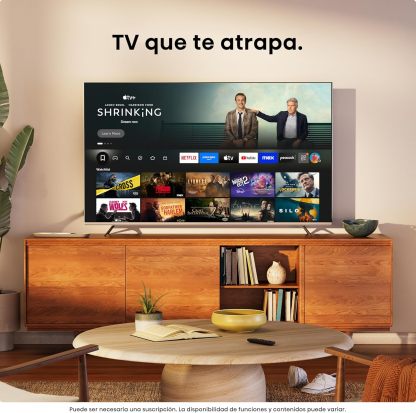 Hisense televisión QD6S Pantalla 65“ Pulgadas, QLED 4K Smart TV，AI 4K Upscaler,Dolby Vision·Atmos，Modo de Protección Ocular，Game Mode Plus，Fire TV【Patrocinador Oficial de FIFA World Cup 2026™】