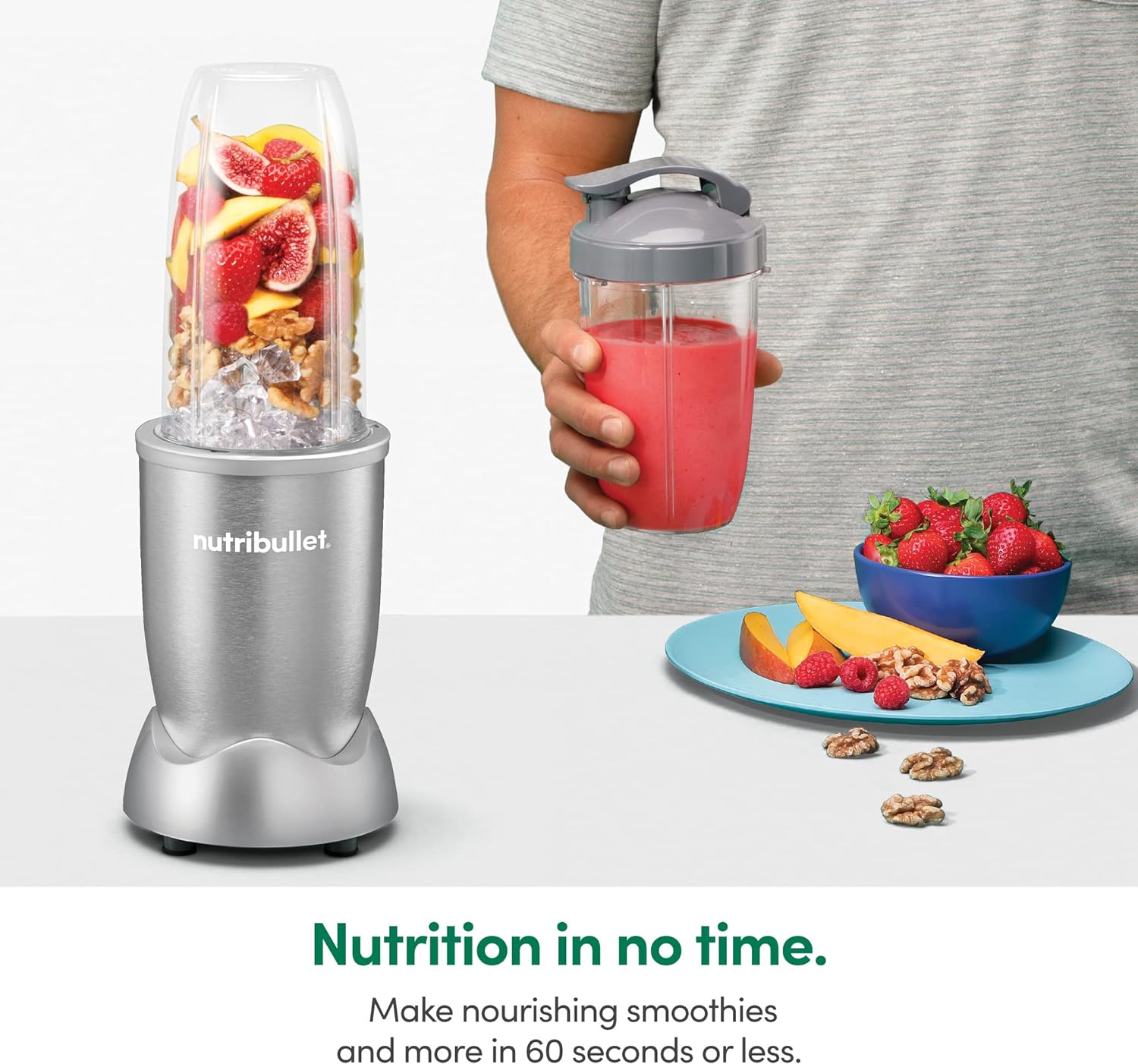 NutriBullet NB9-1301W Pro 13 Pcs White, 900W