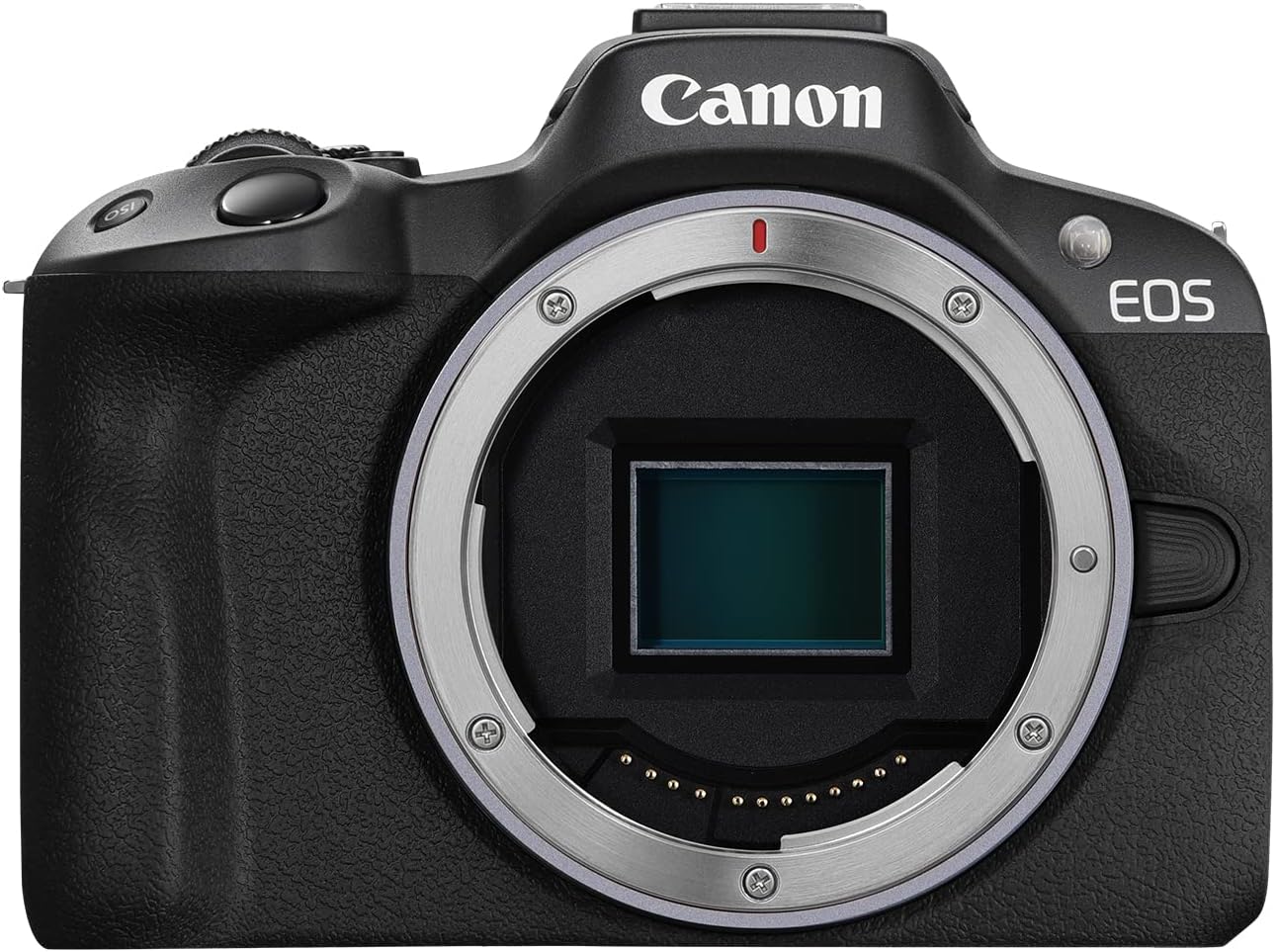 Canon EOS R50 Cámara de vlogging sin Espejo (Negro) con RF-S18-45mm F4.5-6.3 es Lente STM, 24.2 MP, Video 4K, detección y Seguimiento de Temas, Compacto, conexión de Smartphone, creador de Contenido