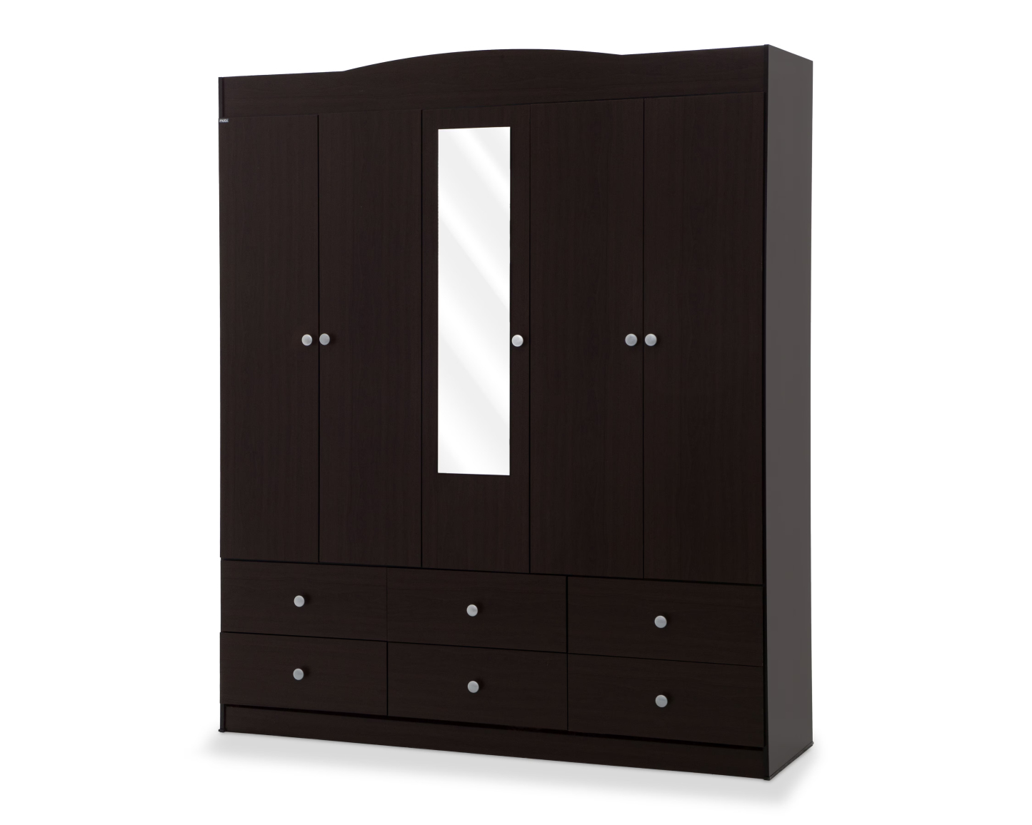 Ropero Mobi Valencia Chocolate 150 cm