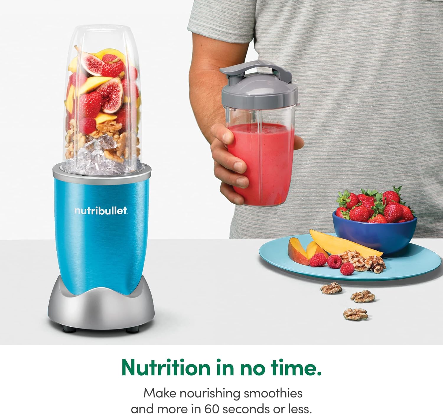 NutriBullet NB9-1301W Pro 13 Pcs White, 900W