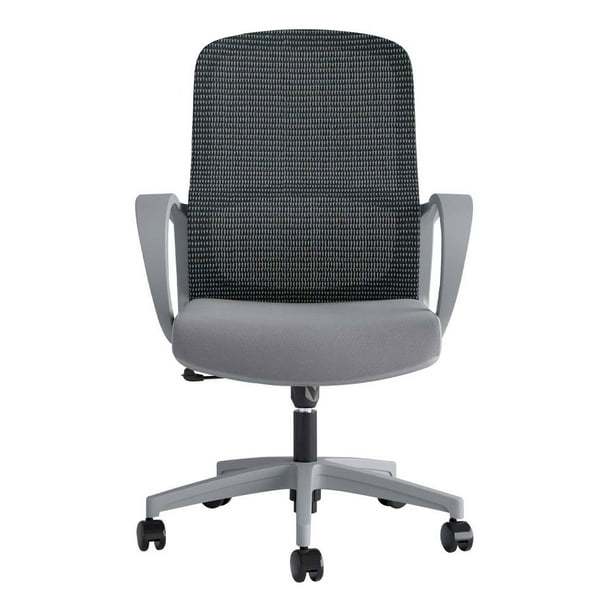 Silla Ejecutiva Valery Products Línea Premium Mónaco Gris Oxford