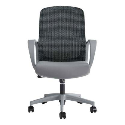Silla Ejecutiva Valery Products Línea Premium Mónaco Gris Oxford