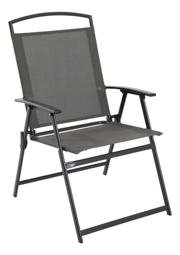 Mesa/sillas De Jardin, Vidrio Templado Con Sombrilla, Beige