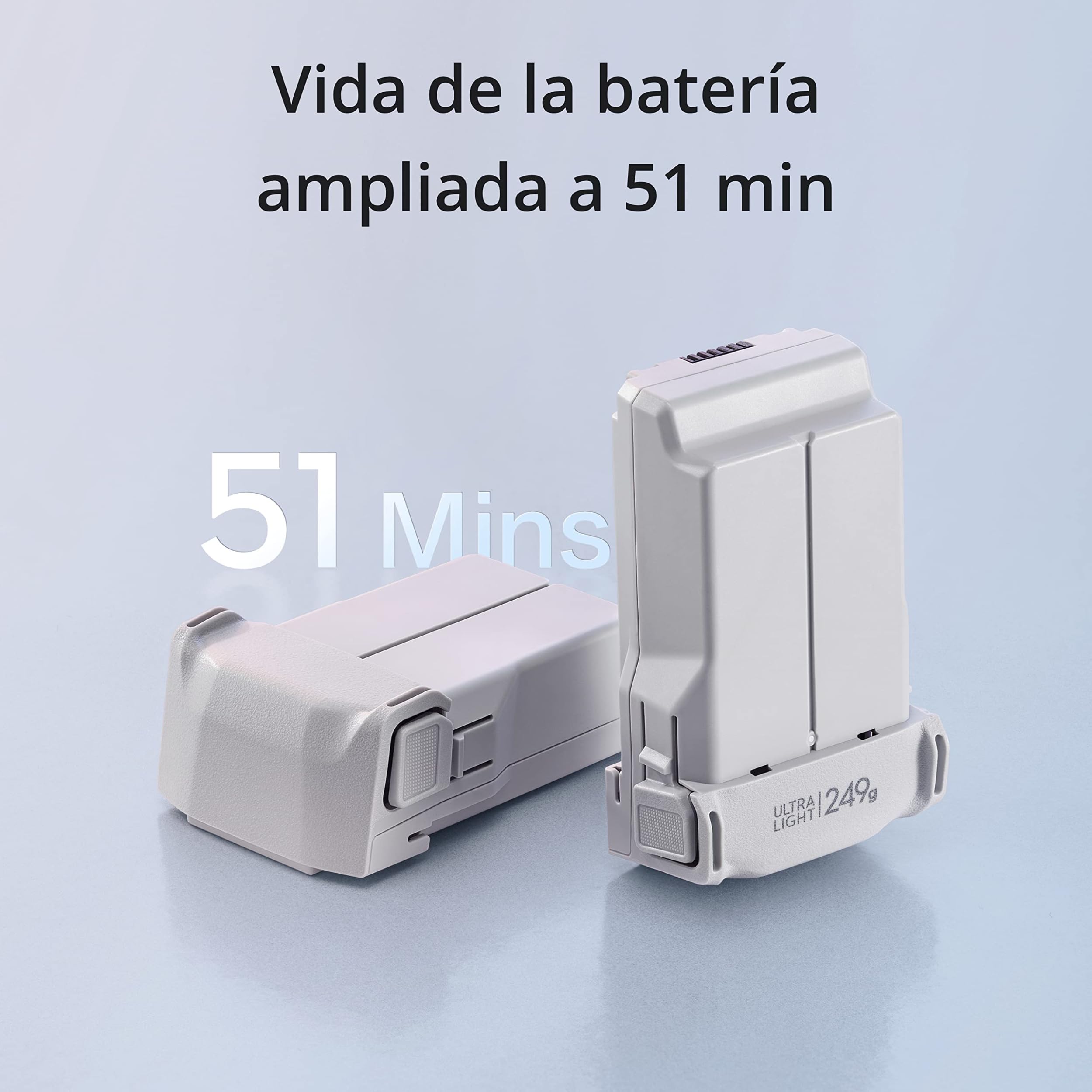 DJI Pack Mini 3 Vuela MÃ¡s (RC) â€“ Dron Mini con cÃ¡mara ligero y plegable con vÃ­deo 4K HDR, Foto de 48MP, 38 min tiempo vuelo, GrabaciÃ³n vertical y funciones inteligentes, Color Gris