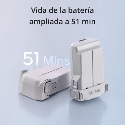 DJI Pack Mini 3 Vuela MÃ¡s (RC) â€“ Dron Mini con cÃ¡mara ligero y plegable con vÃ­deo 4K HDR, Foto de 48MP, 38 min tiempo vuelo, GrabaciÃ³n vertical y funciones inteligentes, Color Gris