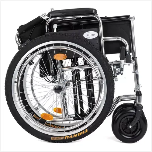 Silla De Ruedas Todo Terreno Extra Resistente Frenos De Lujo