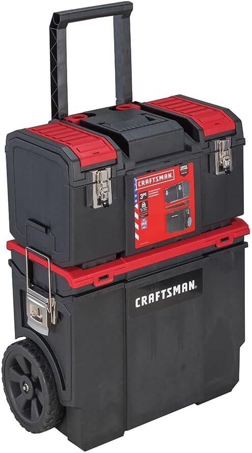 CRAFTSMAN Caja de Almacenamiento de Herramientas Rodante 17 Galones CMST33026