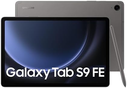 SAMSUNG Galaxy Tab S9 FE Lavanda 8GB RAM 256GB, Spen, Smart Book Cover, Nacional con Garantía