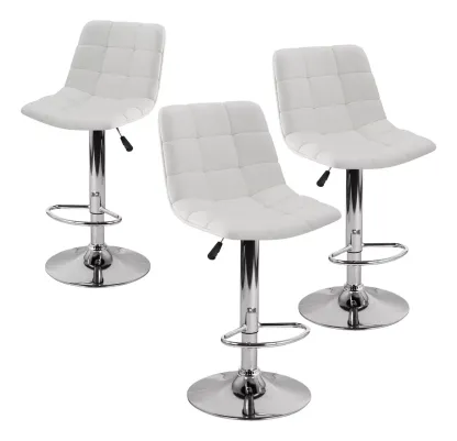 3pzs Bancos Con Respaldo Giratorios Para Barra Cocina Bar