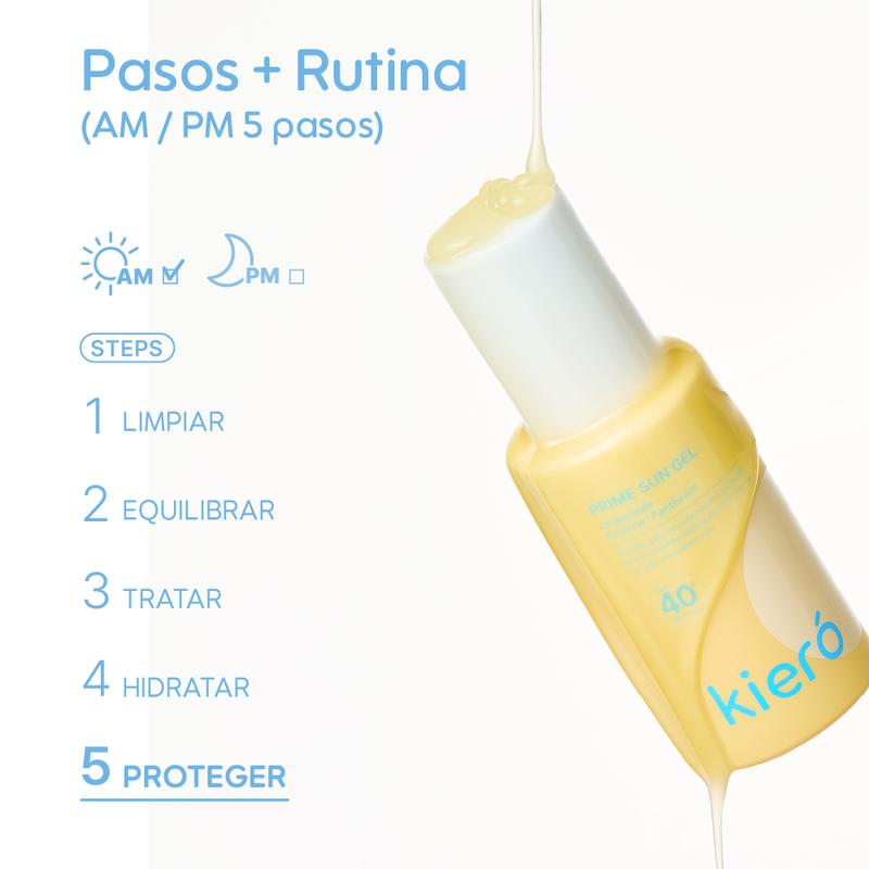 kieró Kit de Skincare Completo – Rutina Facial Coreana AM y PM