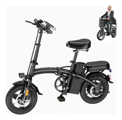 Bicicleta Eléctrica Plegable Para Dos Pasajeros 35 Km/h