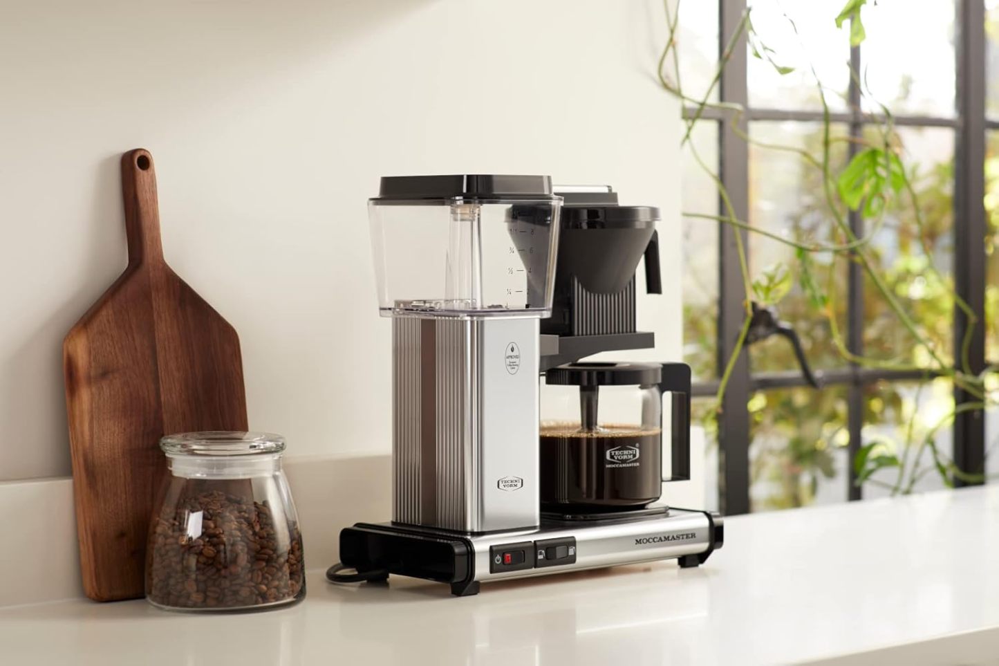 Moccamaster 53948 KBGV Select - Cafetera de 10 tazas, negro mate, 40 onzas, 1.25 l