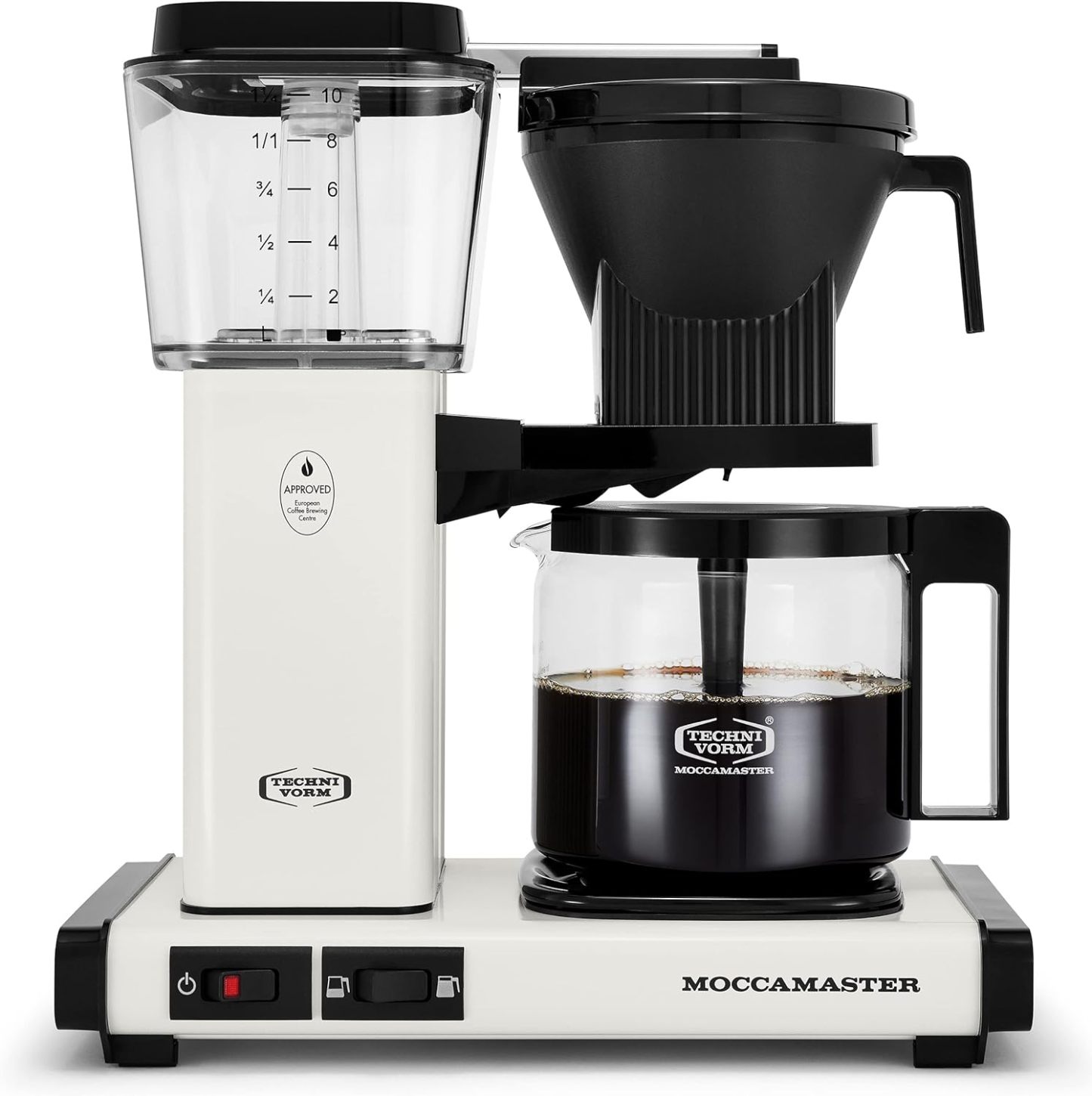 Moccamaster 53948 KBGV Select - Cafetera de 10 tazas, negro mate, 40 onzas, 1.25 l