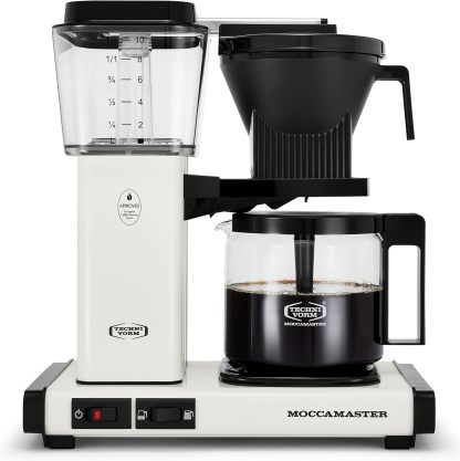 Moccamaster 53948 KBGV Select - Cafetera de 10 tazas, negro mate, 40 onzas, 1.25 l