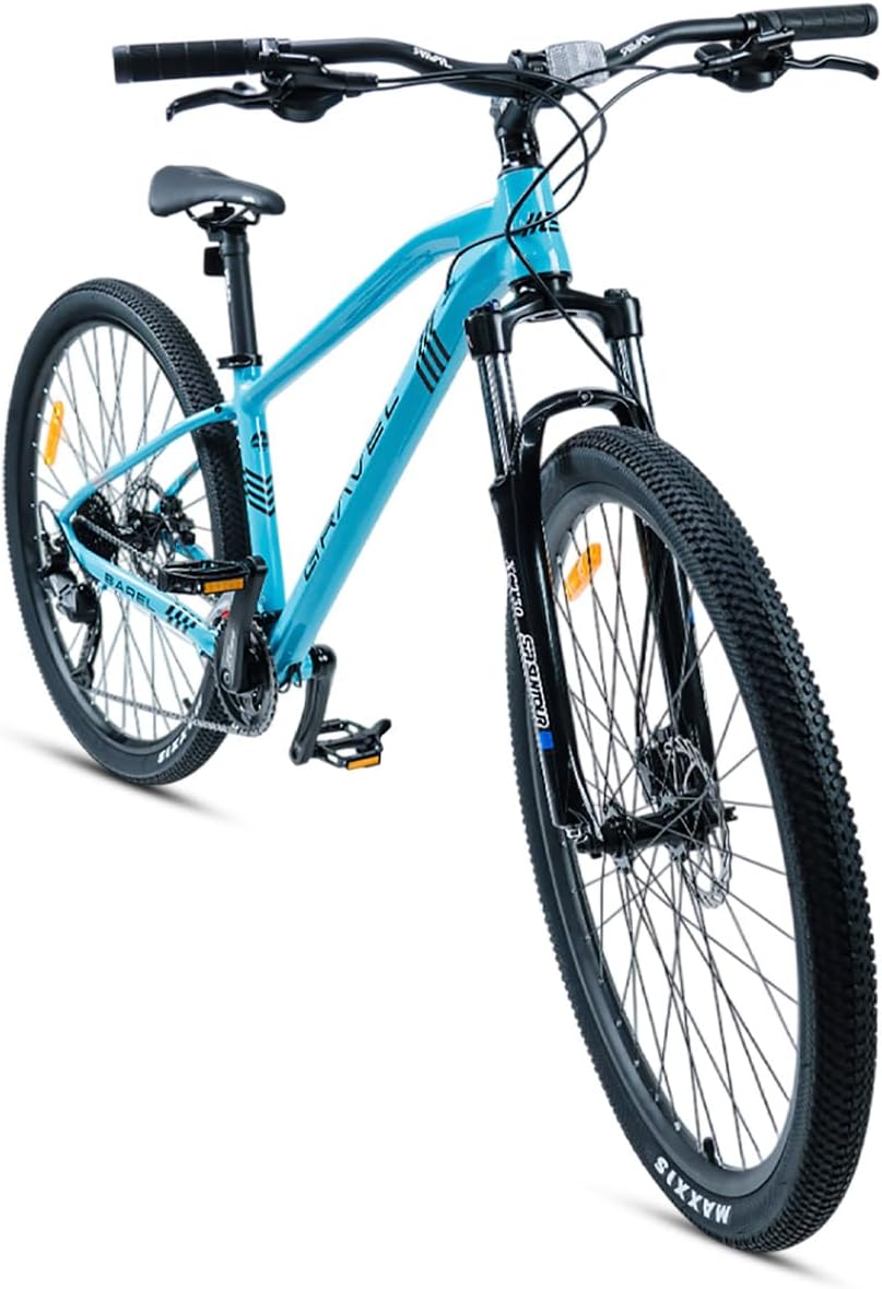 GRAVEL Bicicleta de Montaña Barel | Bicicleta R29 - Cuadro Aluminio 15 kg | Transmisión Cues 18V | Frenos Hidráulicos y Llantas Kenda