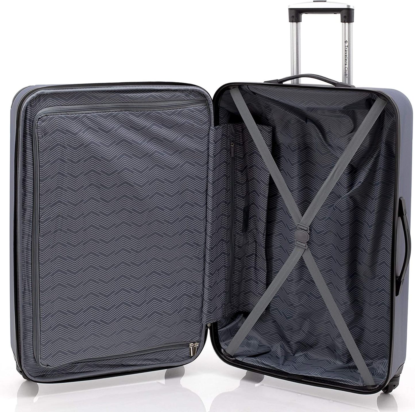 Equipaje giratorio extensible duro de Travelers Club Chicago-----Máscara para ojos