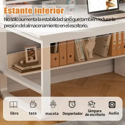 Escritorio Para Computadora De Trabajo Estudio Mesa Oficina