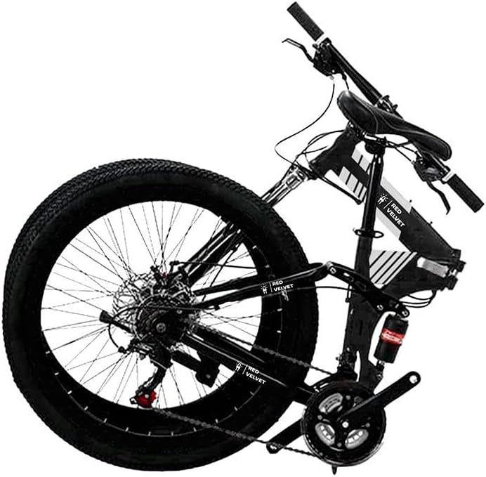Bicicleta Montaña Plegable Bike Teche Frenos Tipo Shimano 21v Rodada 26