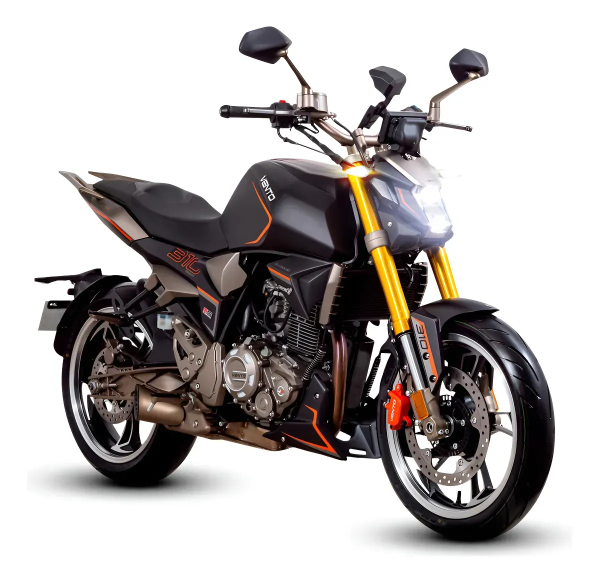 Motocicleta Vento Hyper 310 Negro 2026 Negro