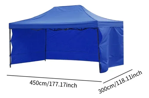Carpa 3x4.5 Reforzado Plegable Impermeable Con Paredes Toldo