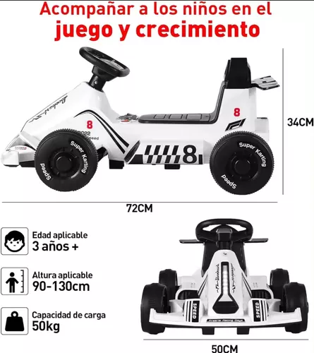 Go Kart Montable Electrico Control Remoto 8 Km/12v7