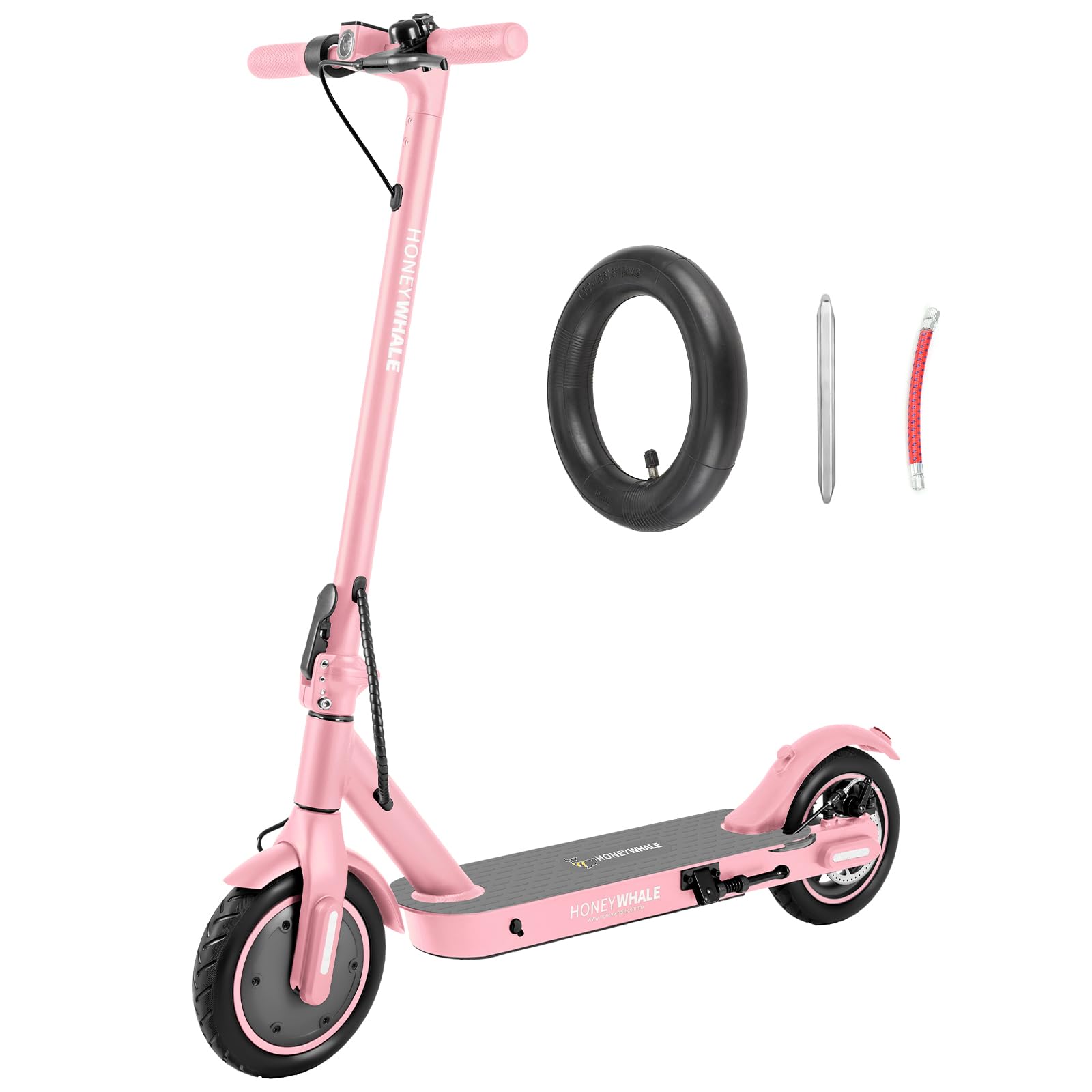 HONEYWHALE M2 Pro Scooter Eléctrico Adulto 500W-32KM/H-22KM Patin Electrico | Diseño Plegable para Desplazamientos Urbanos, APP Bluetooth, Neumáticos de 8.5", Freno de Disco y Freno Electrónico