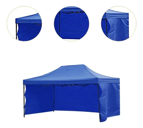 Carpa 3x4.5 Reforzado Plegable Impermeable Con Paredes Toldo