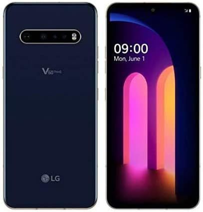LG V60 ThinQ 5G 128GB Android Smartphone LM-V600TM (azul clásico, 128 GB, GSM desbloqueado) (Reacondicionado)