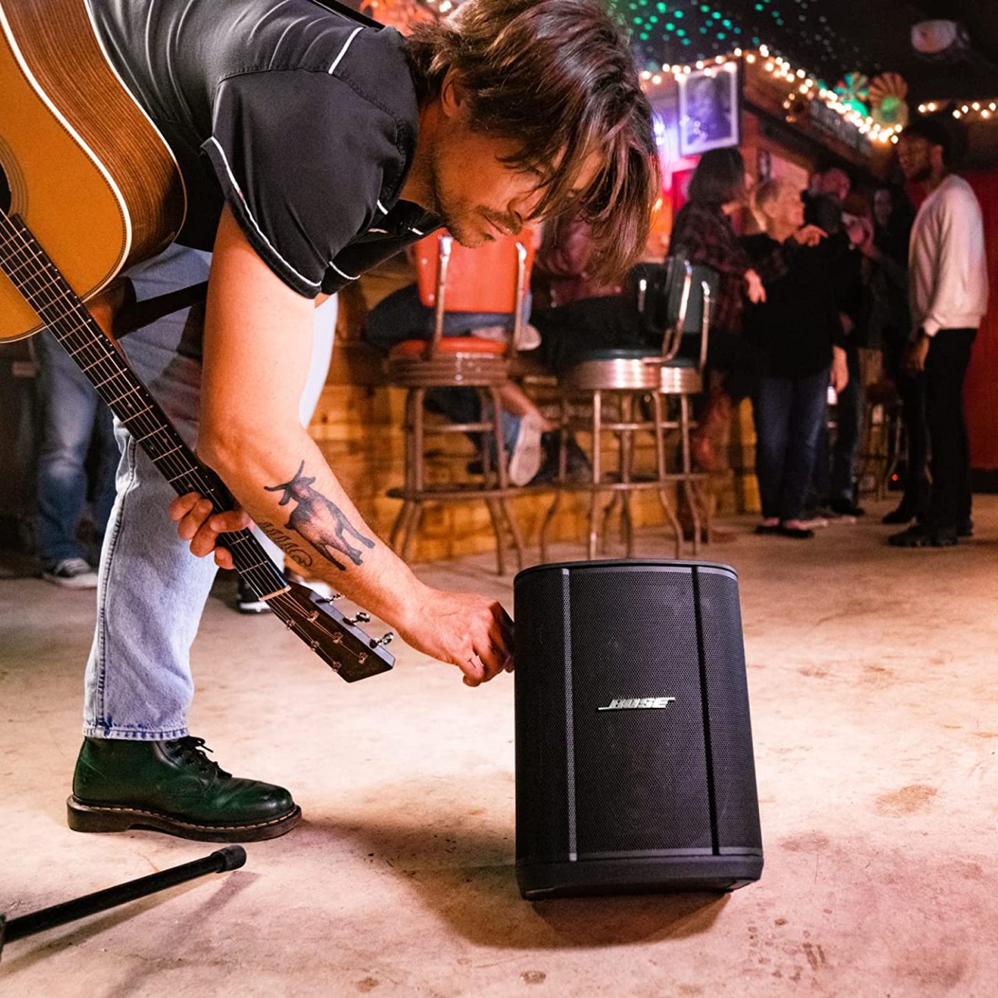 Nuevo Bose S1 Pro+ Altavoz Bluetooth Todo en uno, Sistema PA inalámbrico, Negro