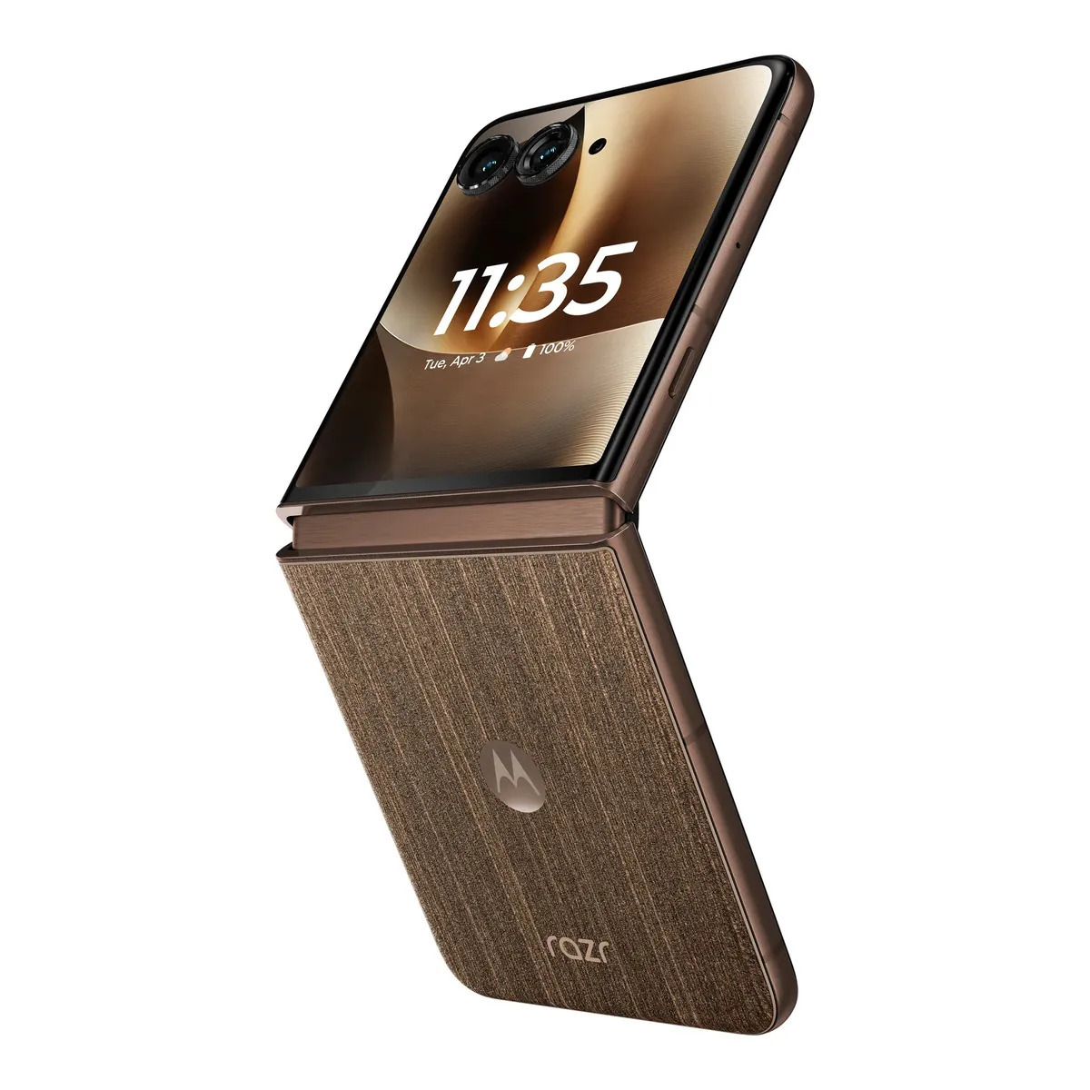 📱 Celular Plegable Flip 5G Desbloqueado,16GB RAM +512GB, Snapdragon 8 Elite Pro, Pantalla Extreme AMOLED 7" 165Hz, Pantalla Externa 4", Triple Cámara 50MP, Batería 5000mAh, Carga 68W‑30W Inalámbrica, IP48, Color Cocoa
