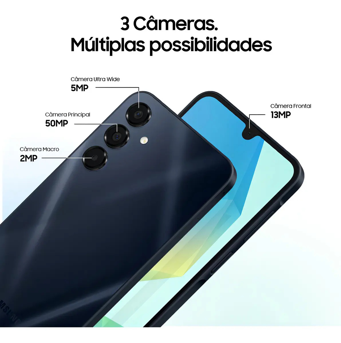 📱Samsung Galaxy A16 5G Teléfono Desbloqueado, 4GB RAM +128GB Almacenamiento, Cámara Principal 50MP, Función NFC