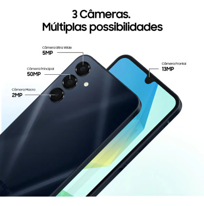 📱Samsung Galaxy A16 5G Teléfono Desbloqueado, 4GB RAM +128GB Almacenamiento, Cámara Principal 50MP, Función NFC