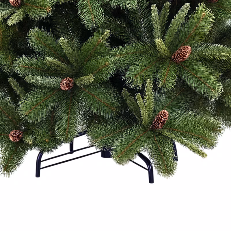   de navidad tradicional de   con   en pvc y pp, ø114x180h cm, 668 puntas Detalles del producto 6