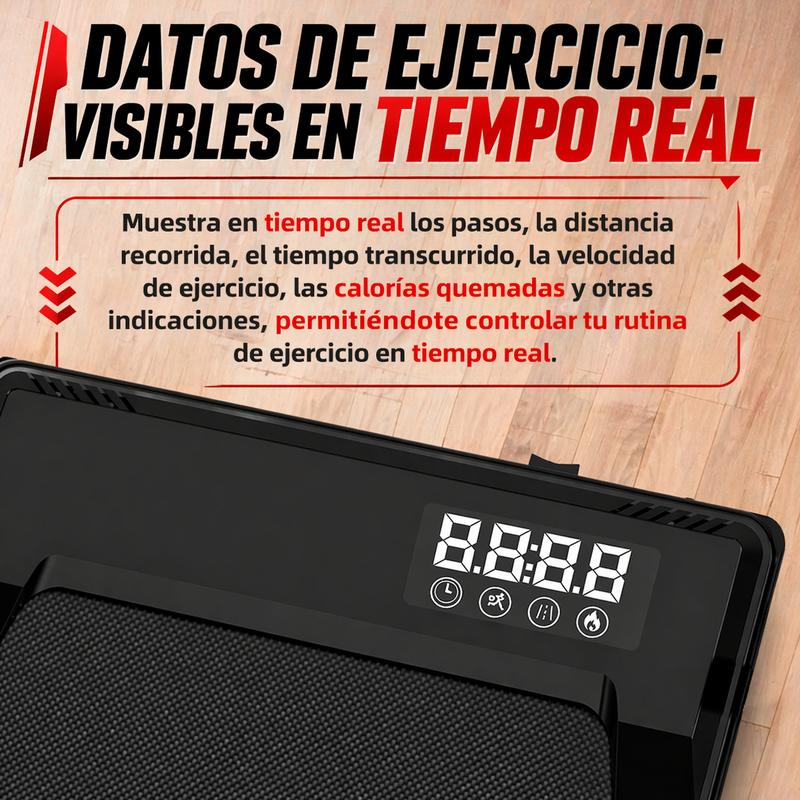 Cinta de Correr Plegable Northmarch 2.5HP, Silenciosa con Amortiguación y 6 Niveles de Inclinación, Máquina de Ejercicio para Casa Pequeña