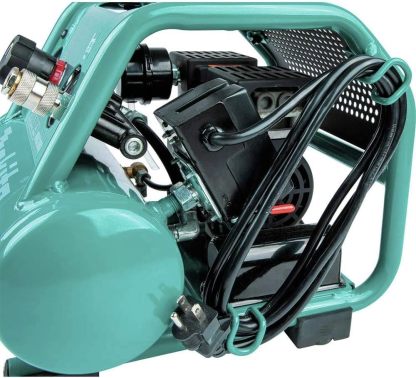 Makita MAC100Q Quiet Series, 1/2 HP, 1 galón compacto, sin aceite, compresor de aire eléctrico