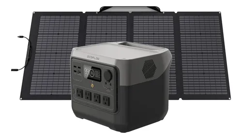 Estación De Carga Ecoflow River 2 Pro + Panel Solar 160w