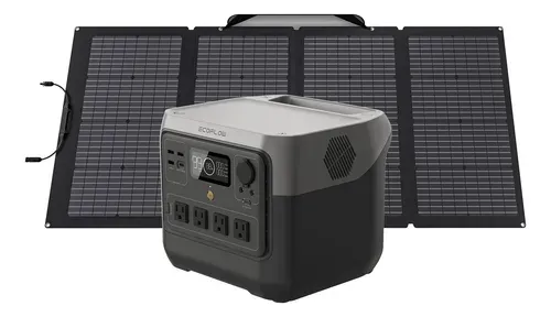 Estación De Carga Ecoflow River 2 Pro + Panel Solar 160w